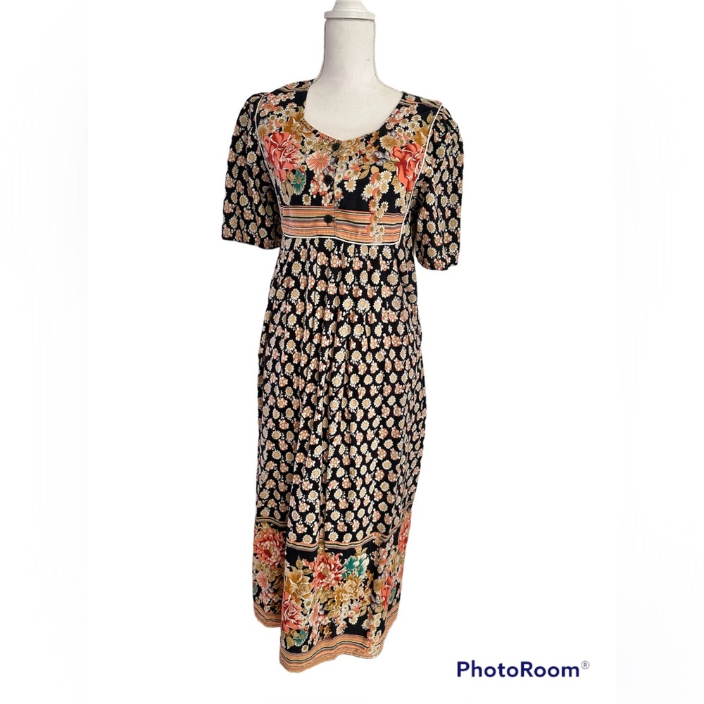 Vintage Cotton Garden Dress